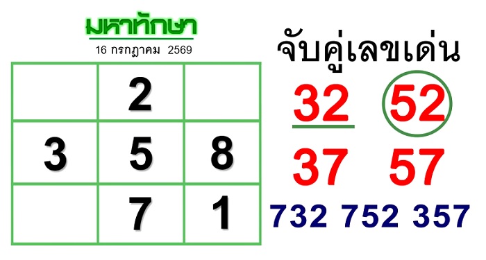 มหาทักษา 16-7-69